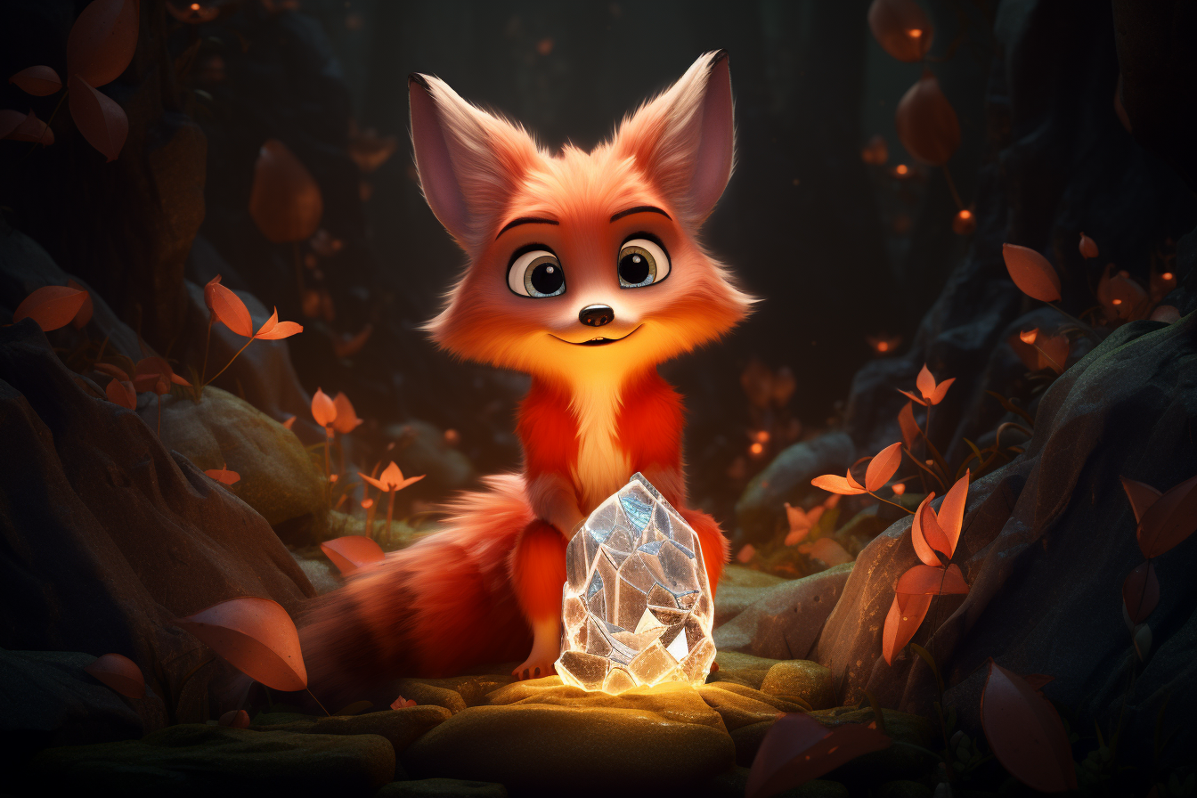 Kouzelná liška a zlý magický kámen